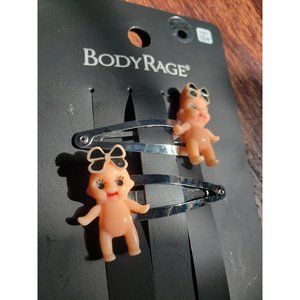 Body Rage Baby Hairclips